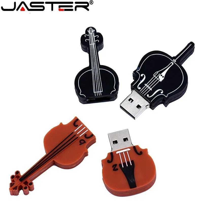JASTER Music Model USB Flash Drive Guitar Pen Drive Violin Pendrive Cello Memory Stick Beth U Disk Key Chain 16GB 32GB 64GB C251209