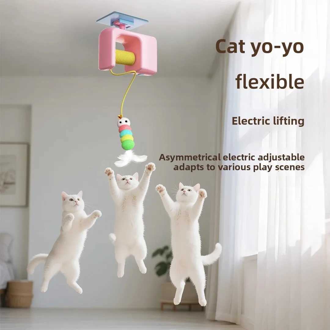 Cat Electric Smart Door Hanging Toy Cat Toy Self-entertainment and Fun Cat Amusement Artifact M251209