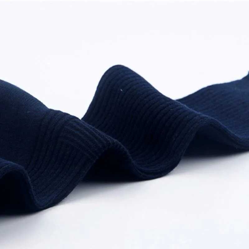 Socks Black White Mens Solid Color 100 Cotton Socks Long Mens Casual Dress Men Socks Business Casual Breathable Soks Sox MaleT251209