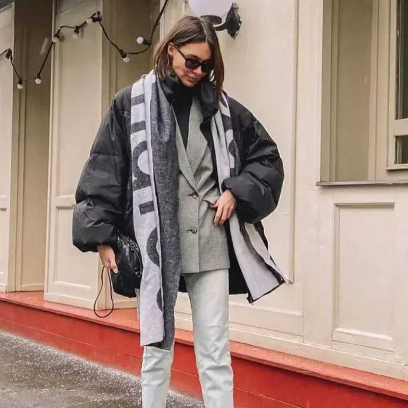 Luxury 2025 HOT Winter Scarf Shawl Letter Womens Winter Warm Cashmere Scarf Thick Long Scarf Pashmina Unisex Factory Sales Y251208