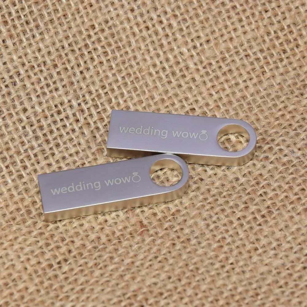 10/ 50/100 Pcs/lot metal USB Flash Drive 64GB 32GB 8GB 4GB memory Flash USB Sticks pen drive 128mb 512mb PenDrive 20 C251209