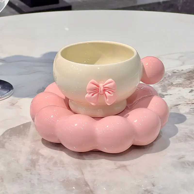Fashion High Aesthetic Premium Afternoon Tea Coffee Cup Dish Set Couples He Ceramic g Off Design Afternoon Tea Cup H251209