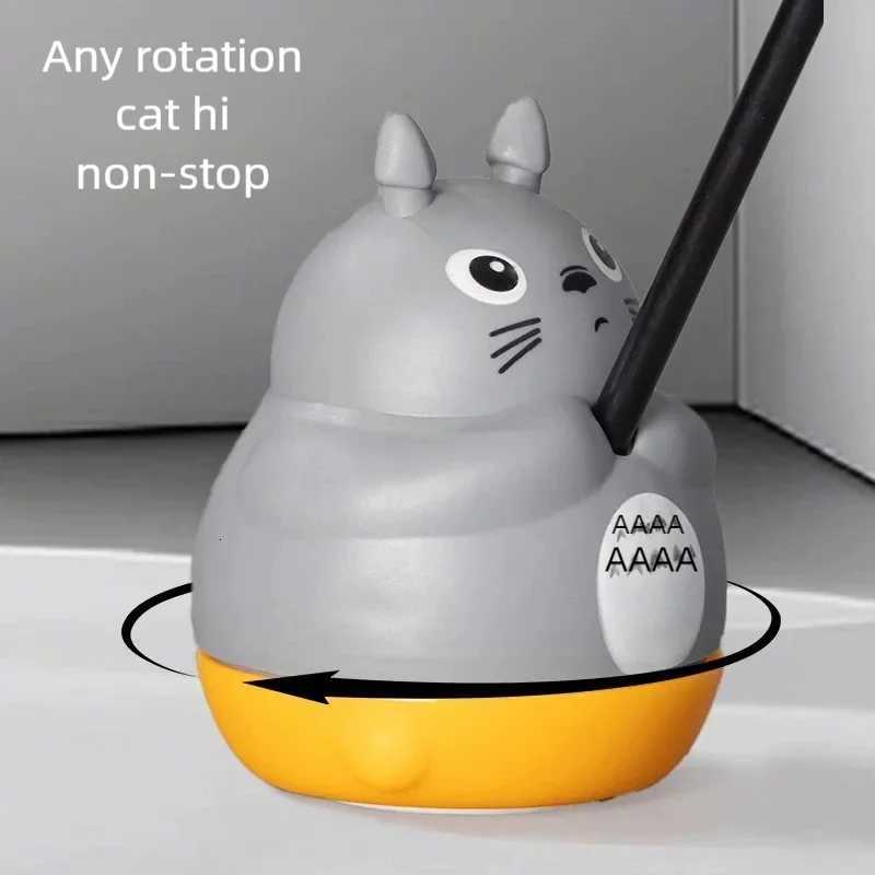 New Funny Cat Stick Steel Wire Long Pole Feather Interactive Cat Toy for Kitten Fishing Rotating Self - pleasure Pet Toy M251209