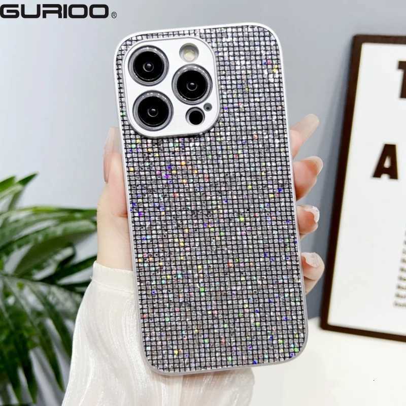 Shockproof Aurora Shiny Diamond Case For iPhone 15 14 13 12 11 Pro MAX X XS MAX XR 12 13 MINI 8 7 Plus Camera Protection Cover C251209