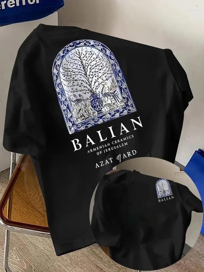 Men's T Shirts Armenian Ceramic Art T-shirts For Men And Women Breathable Summer Inspired By Azerbaijan