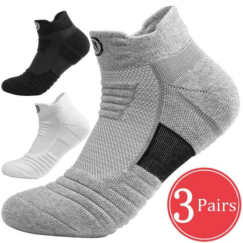 Running Sports Socks Breathable Sock Moisture Wicking Seamless Athletic Socks Long Short Sweat Deodorant Towel Sox Men SocksT251209