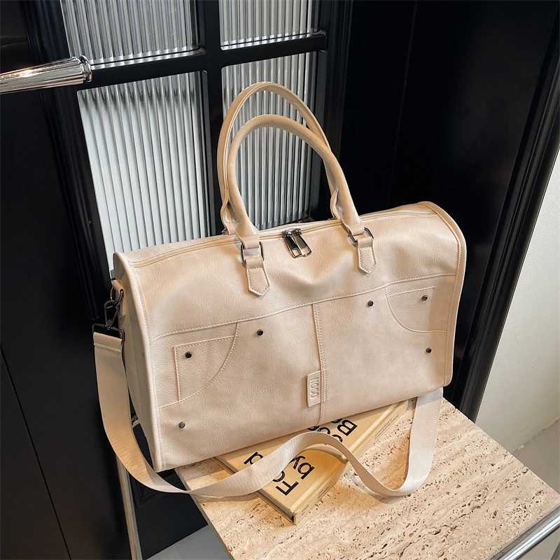 2025 Fi Casual Versatile PU Travel Tote Bags Sense of Luxury High Quality Large Capacity Poparity Travel Bags for Wen Y251209