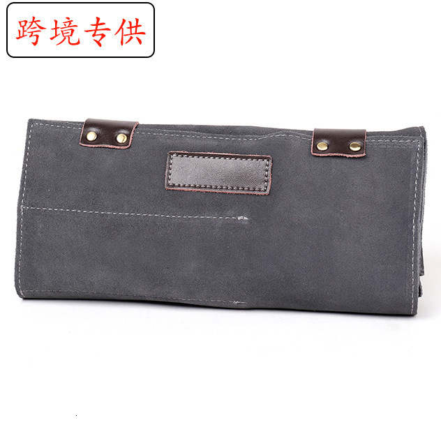 Frosted Leather Hairdressing Scissors Storage Bag Pet Scissors Bag Hardware Storage Tool Bag