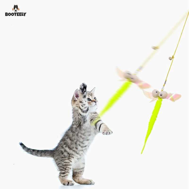 Interactive Cat Toy Hanging Simulation Cat Toy Funny Self-hey Interactive Toy for Kitten Playing Teaser Wand Toy Cat Supplies M251209