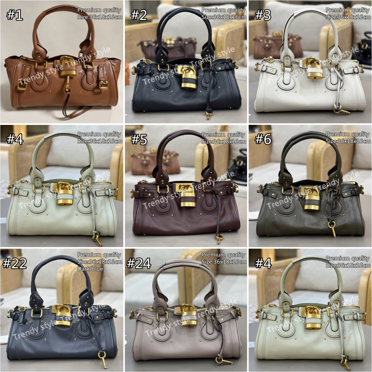 2025 Nuova Borsa Vintage Paddington Designer Di Lusso Moda Borsa Esterna Dimens…