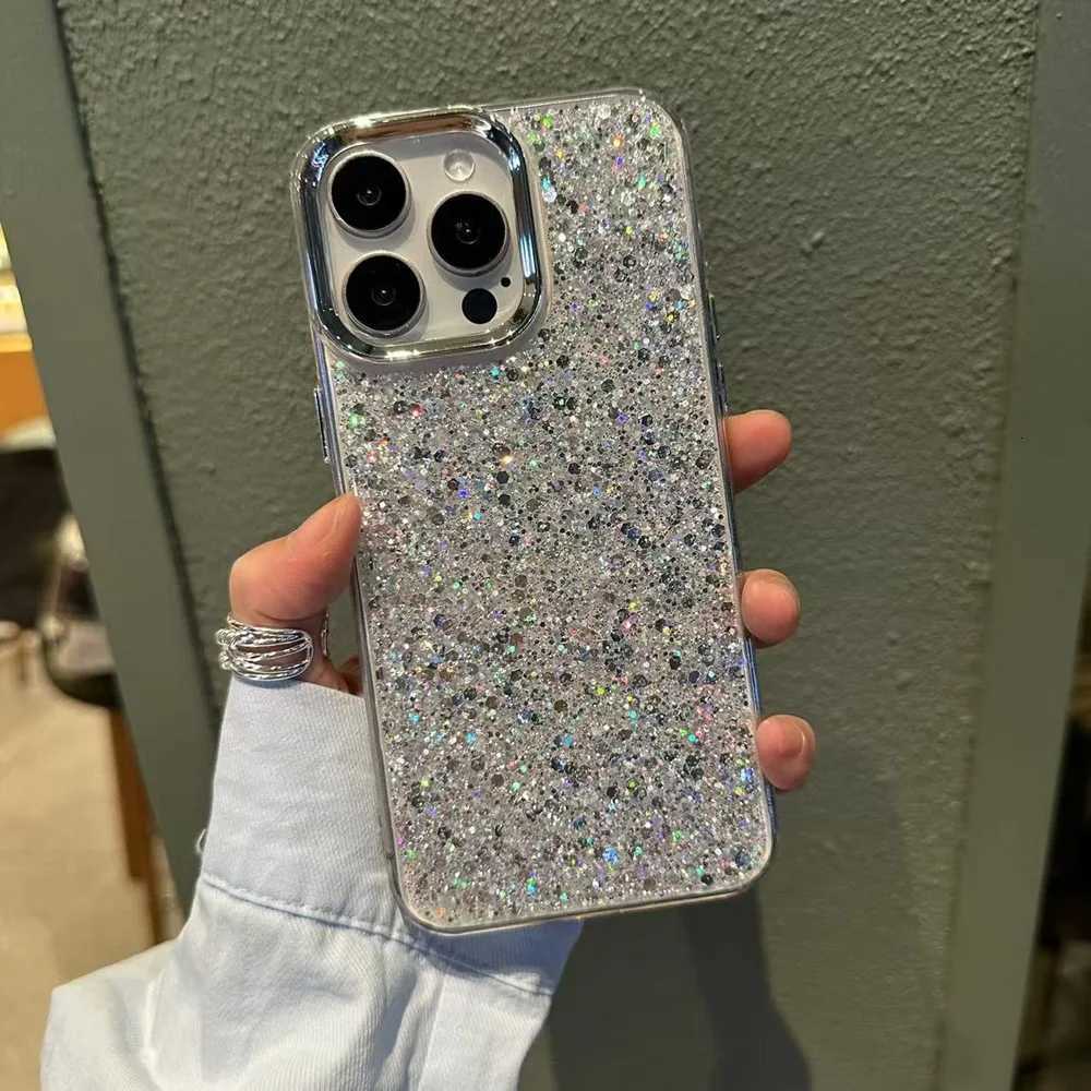 Luxury Bling Glitter Shockproof Phone Case For iPhone 17 Air 16 15 14 13 12 11 Pro Max Plus Soft Bumper Protection Cover C251209