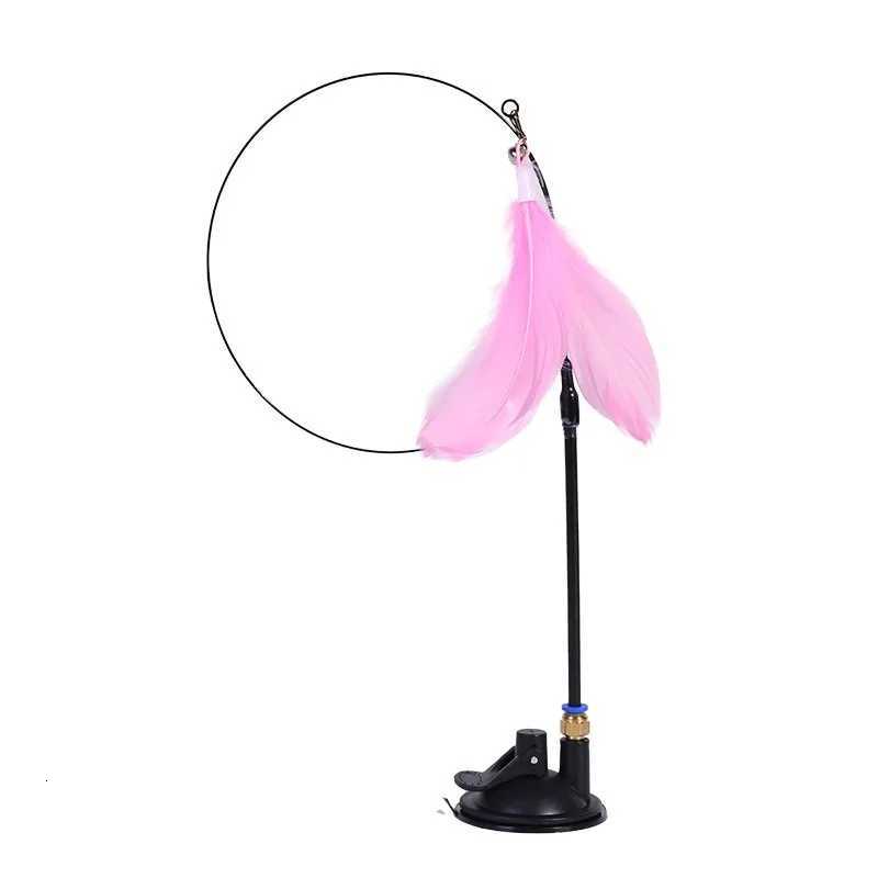 New powerful suction cat-teasing stick with bell Long rod detachable cat self Hi toy pet supplies M251209