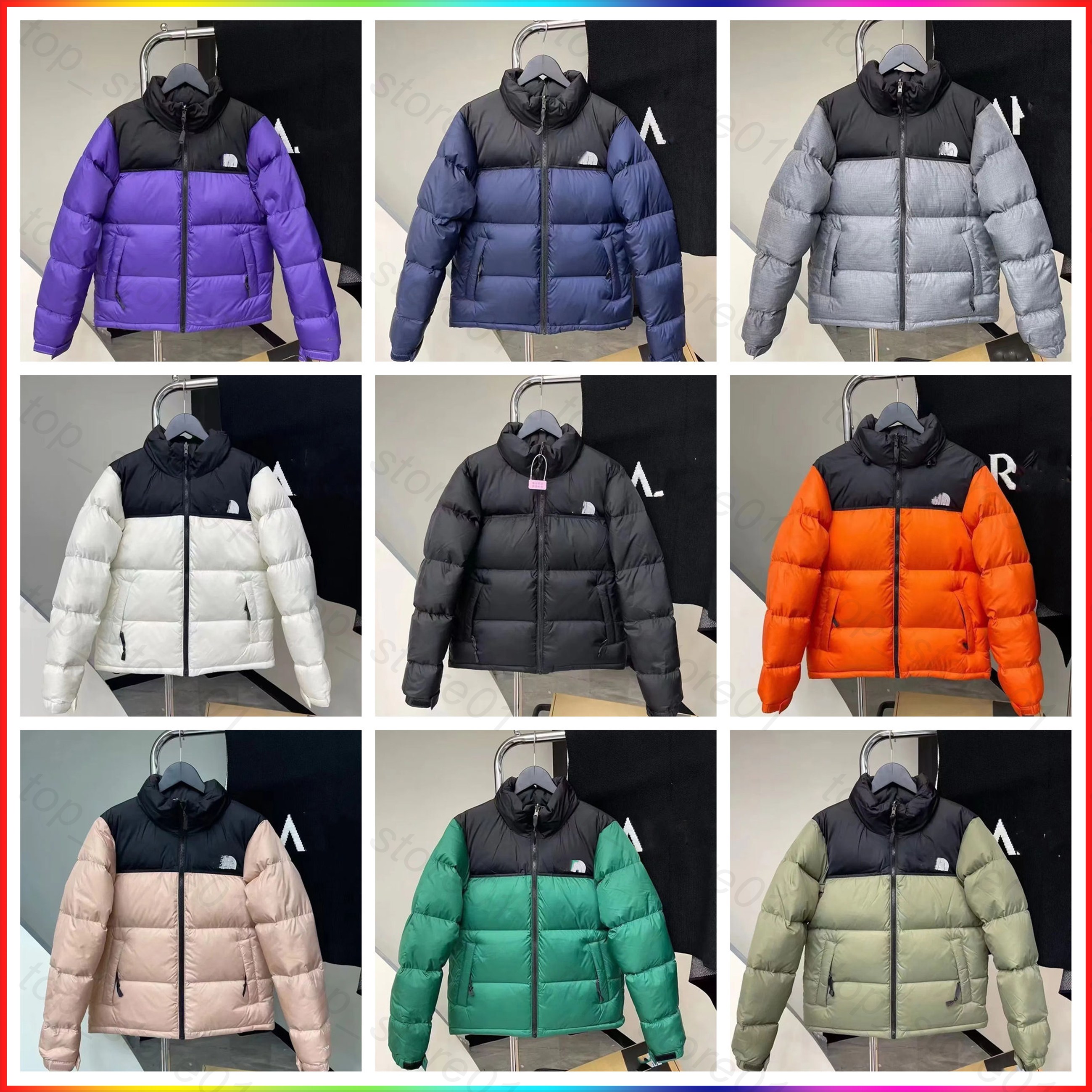 Designer Puffer Jacket Men Winter northfacepufferjacket Down Jacket Outdoor Fashion northfacepufferjacket men Llong Sleeve Casual Unisex Zippers down jackets