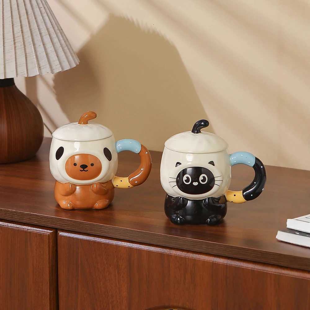 3D Shape Ceramic g Cartoon Pattern Cup Colorf Drinkware Creative Design Milk g Able Style He Tableware H251209