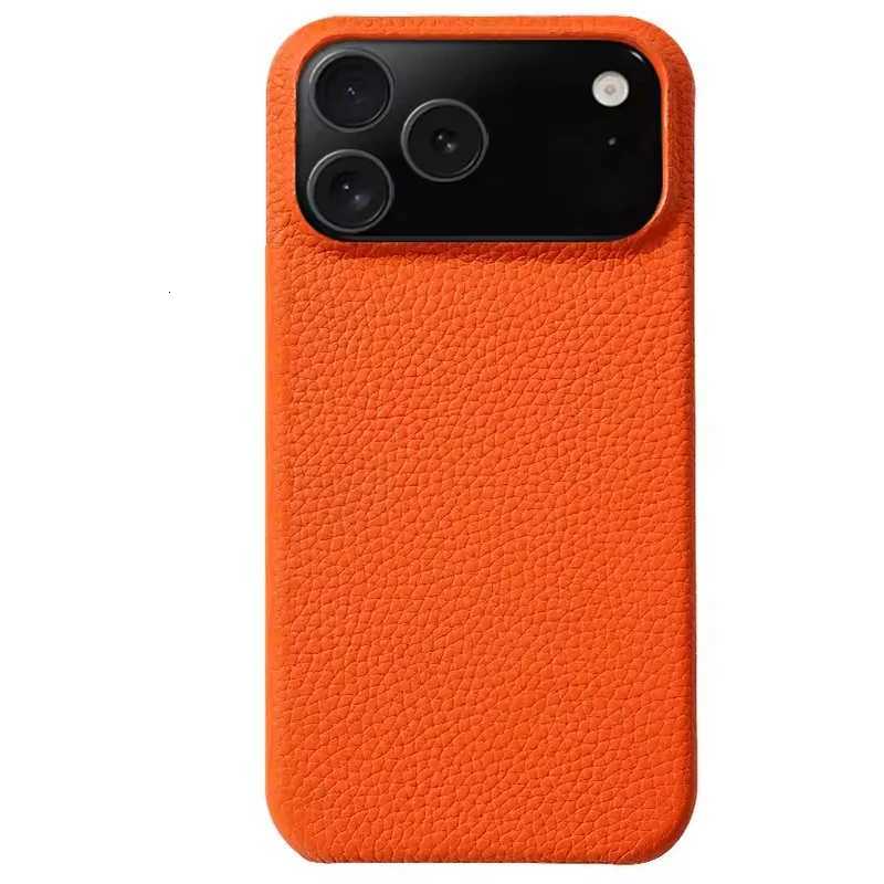 17Prax S Cowhide Leather Case for iPhone 17 Pro Max Cover iPhone17 Air PU Leather Official Style Phone Cover C251209