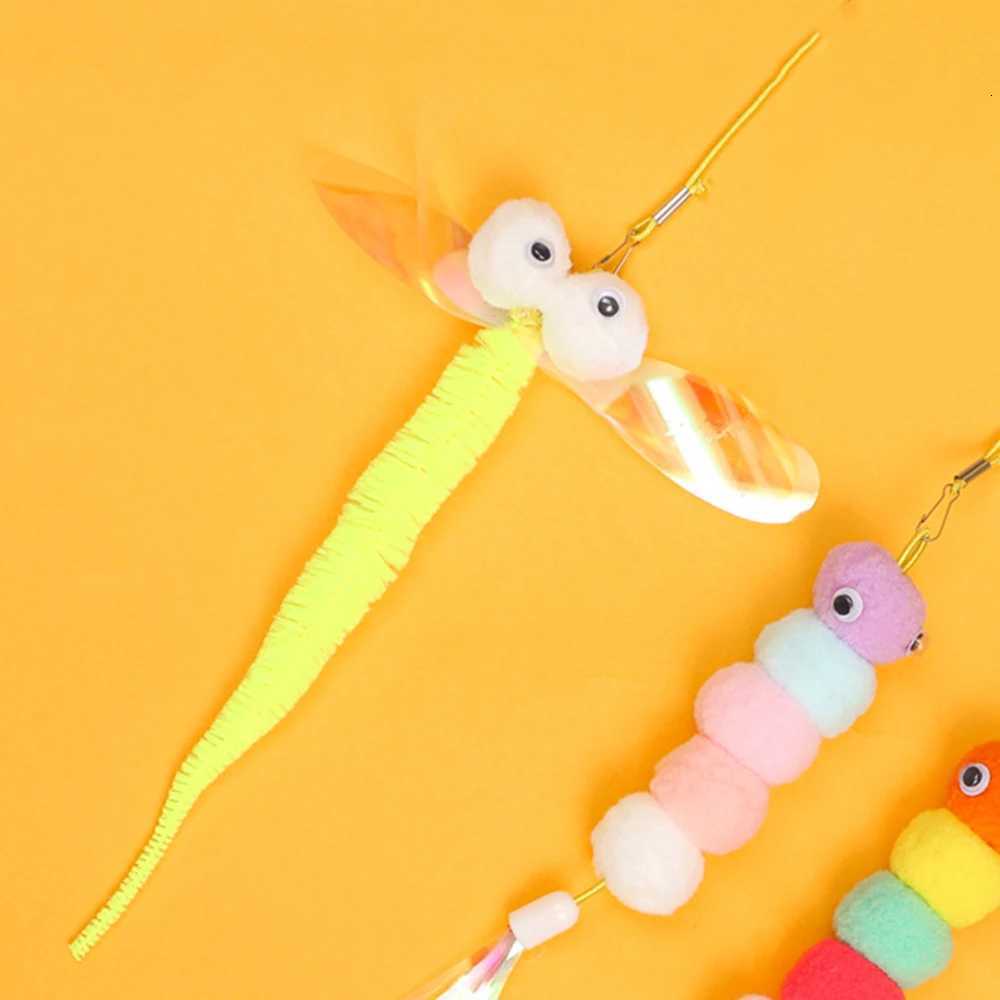 1PC Cat Hanging Cat Toy Hanging Door Elastic Rope Cat Stick Feather Pet Supplies For Cats And Dogs M251209