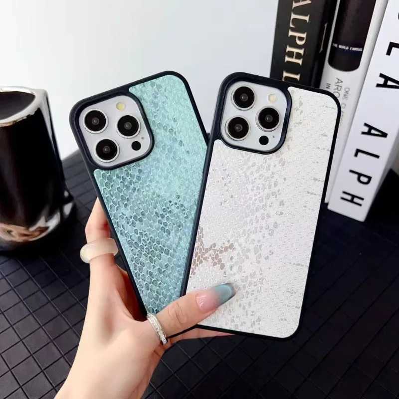 New Phone Case for iPhone 16prax Python Pattern 15plus Matte 14pro 2-in-1 13 All Inclusive 12 11 XR Anti Fall Protective Cover C251209