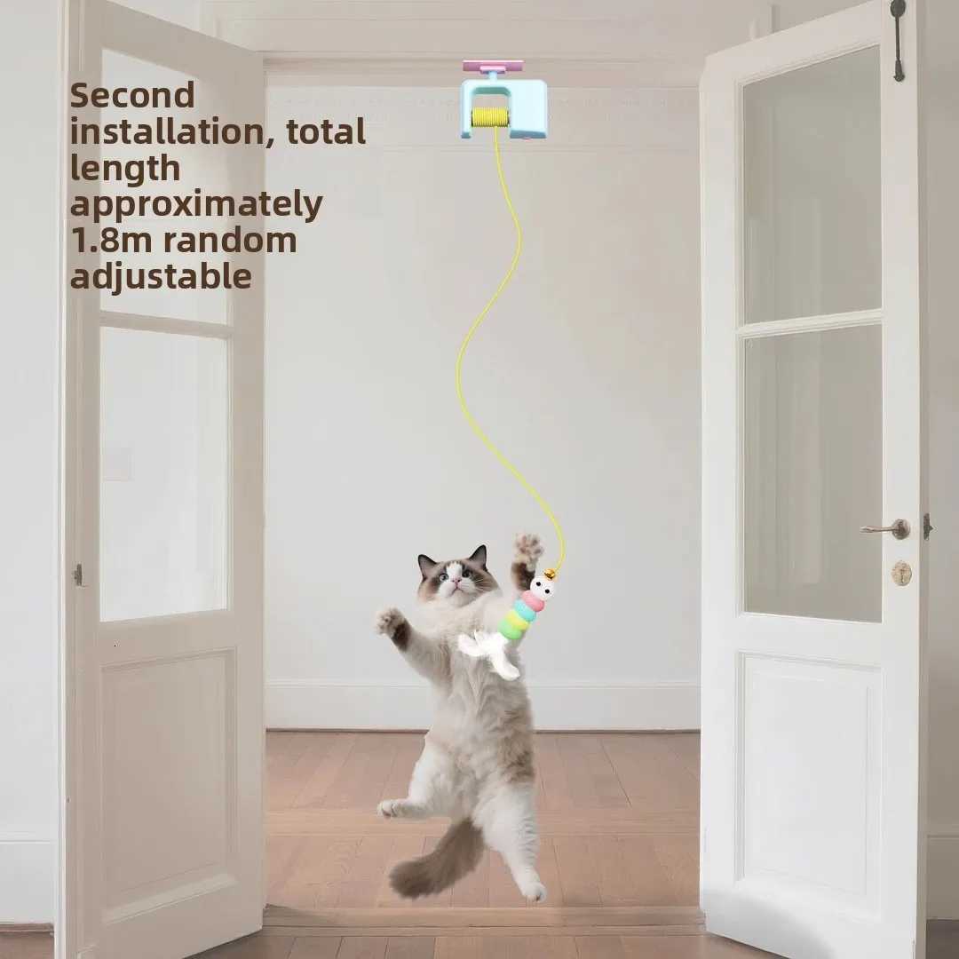 Cat Electric Smart Door Hanging Toy Cat Toy Self-entertainment and Fun Cat Amusement Artifact M251209