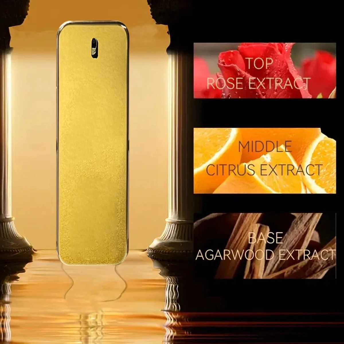 Pacoo Rabannee Million Mens Perfume 34oz/100mlLong-lasting fragrancesuitable for daily usedatesdinnersworkas a giftT251209