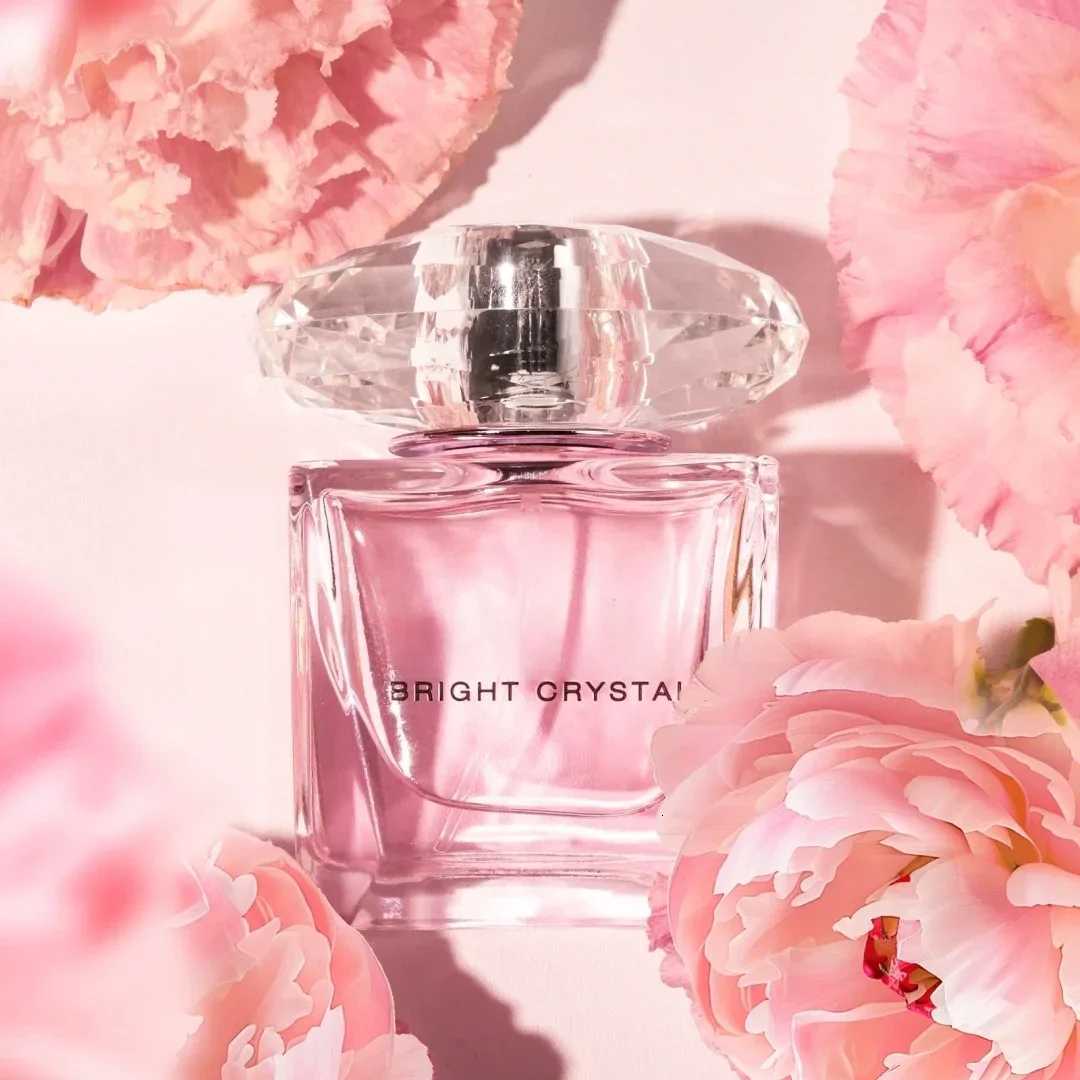 Elegant Floral Perfume for Women 90MLCrystal Diamond Bottle Romantic Light Fragrance Long Lasting Scent Perfect for DatingT251209