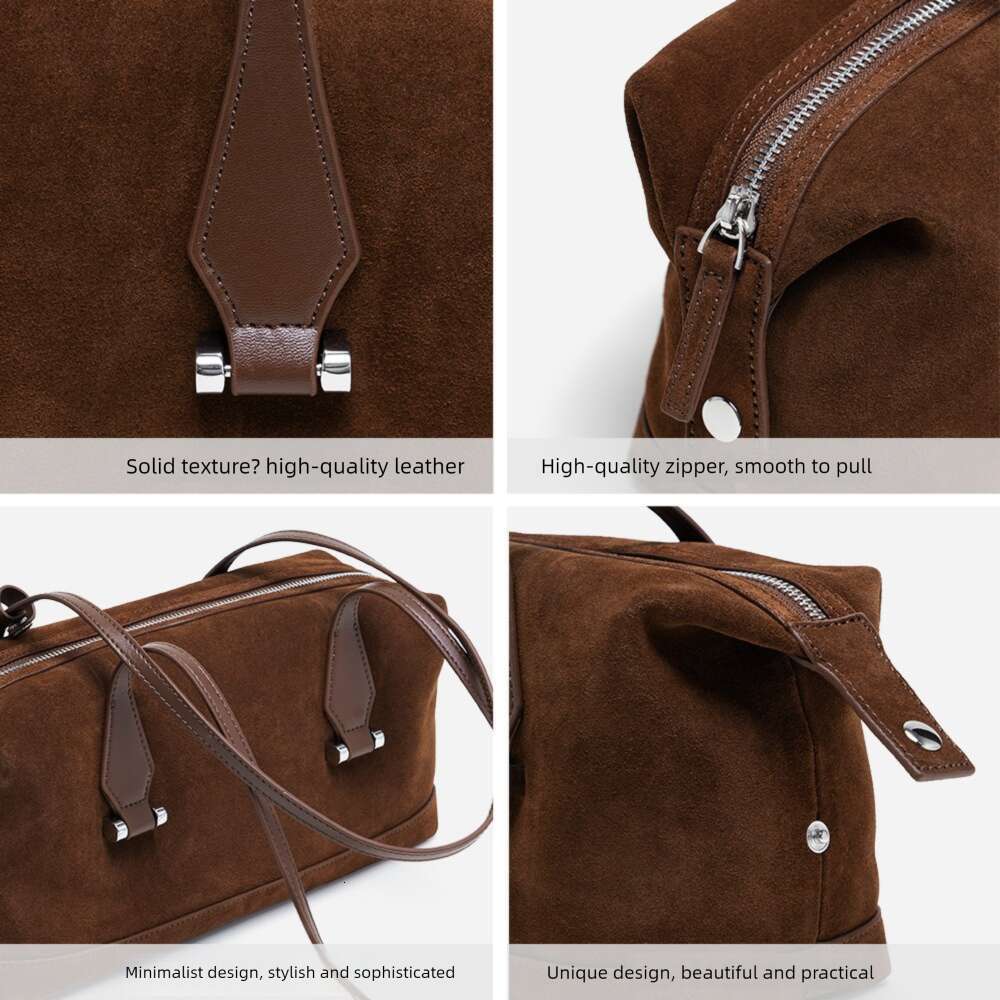 Luxury Bag Designer Shoulder Bags Totes Hobo Bag Designer Commuting Matte Leather Tote Women S Handbag Boston Retro High End Baguette Single Underarm