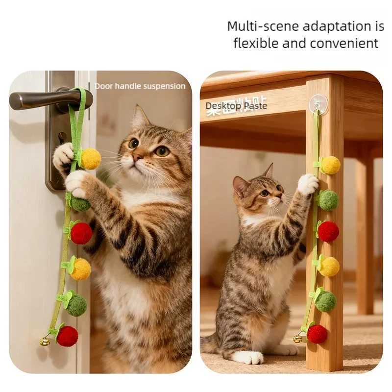 Small Eco-Friendly Cat Mint Toy with Integrated Bell for Self-Entertainment Relieves Boredom And Teething for Cats Pet Chew Toy M251209