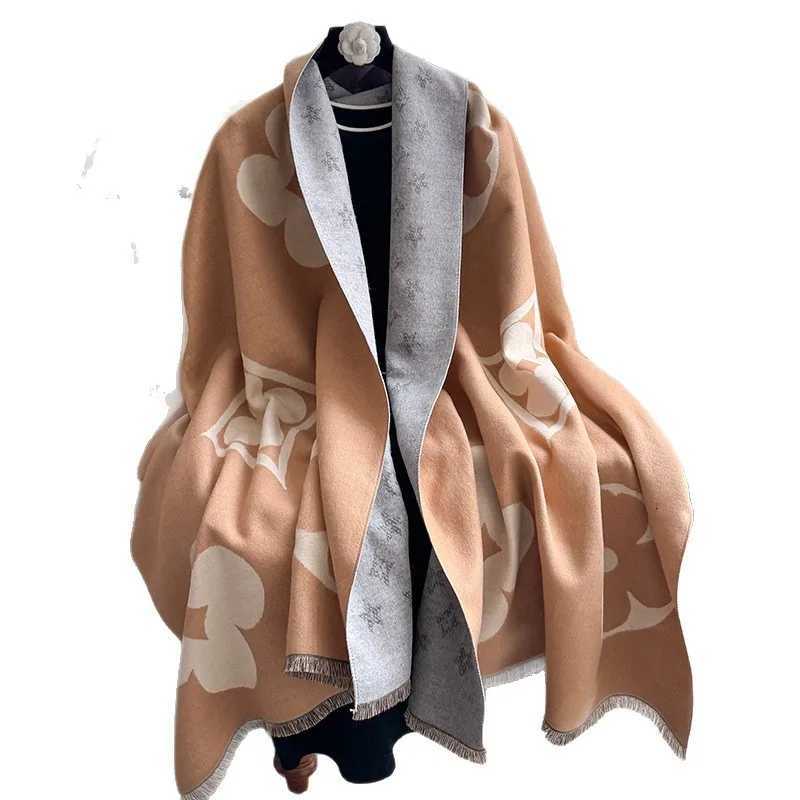 Luxury New Women Fashion Scarf Luxury Autumn Winter Warm Shawls Print Scarves Faux Pashmina Mujer Femme Foulard Bufanda Hijabs Y251208