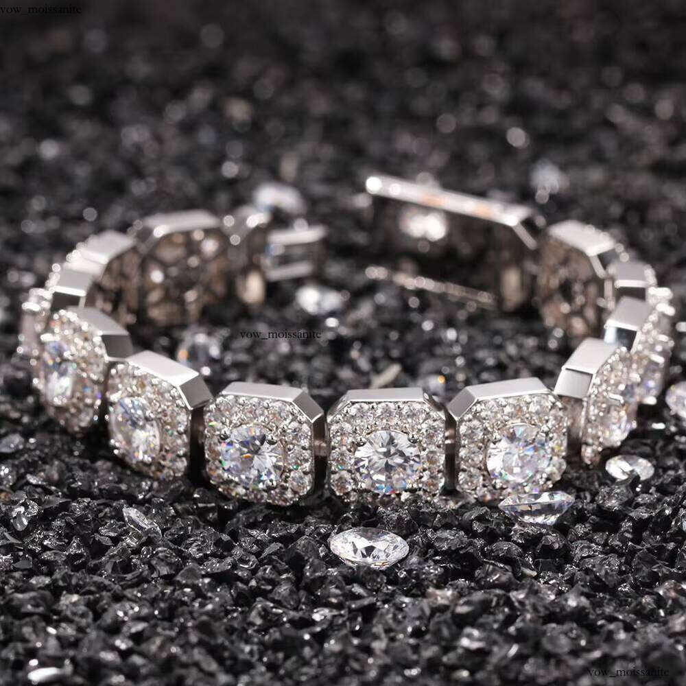 Hip-Hop Jewelry Rock Travis Scott 14K Gold Plated Bracelet for Men and Women CZ Necklace Tennis Chain