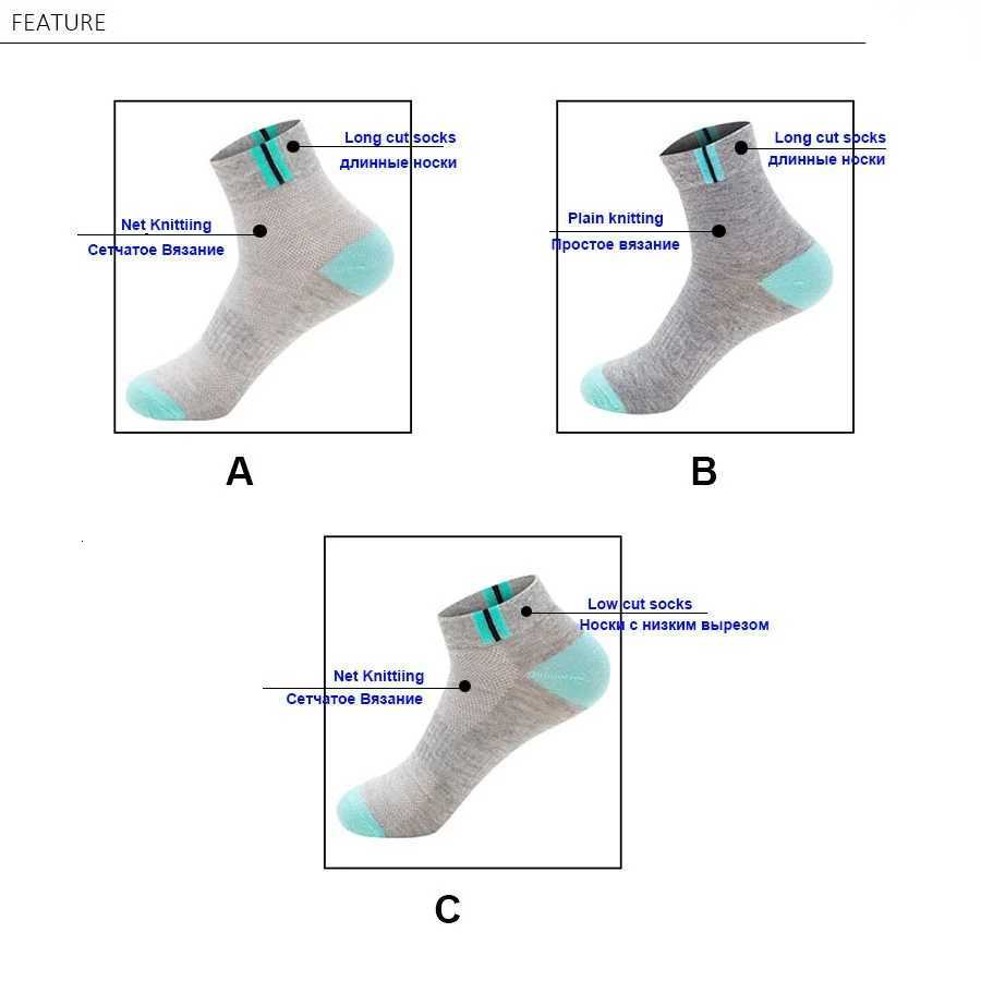 10 PICS5pairs/lot Men sport Cottin Socks Mens Sweat-absorbent Breathable Socks Colorful Men Athletics Socks Mesh Sports SocksT251209