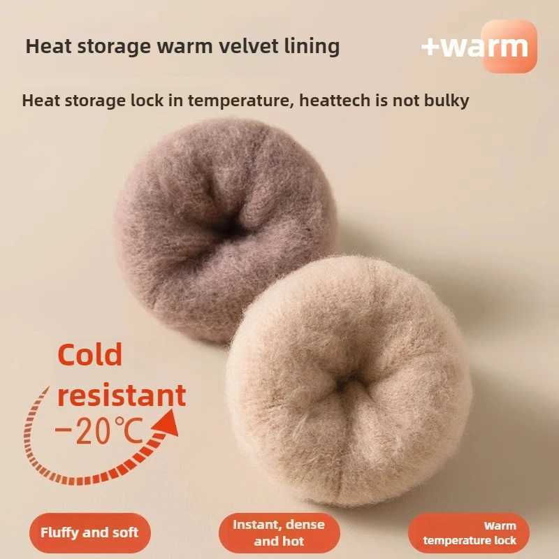 3 Pairs Ultra Thick Wool Socks for Men Winter Thermal Warm Crew Mid-Calf Cotton Blend Anti-Cold Floor SocksT251209