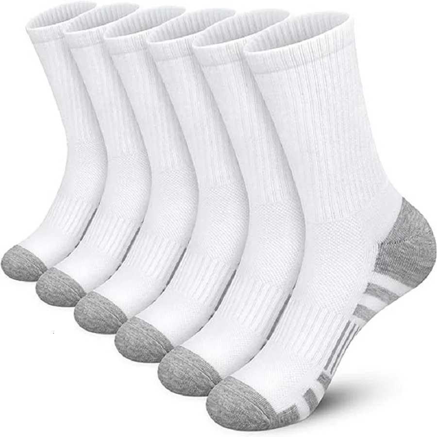 5 pairs of cotton socks in mens sports socks black and white gray long socks in sports socks comfortable and convenientT251209
