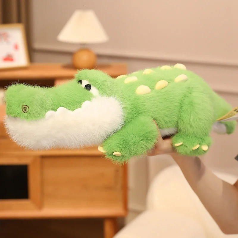 50cm soft Stuffed Animal Crocodile Doll Plush Toy Decorated Plush Toy Pillow cartoon Crocodile Birthday Gift For Children 251204