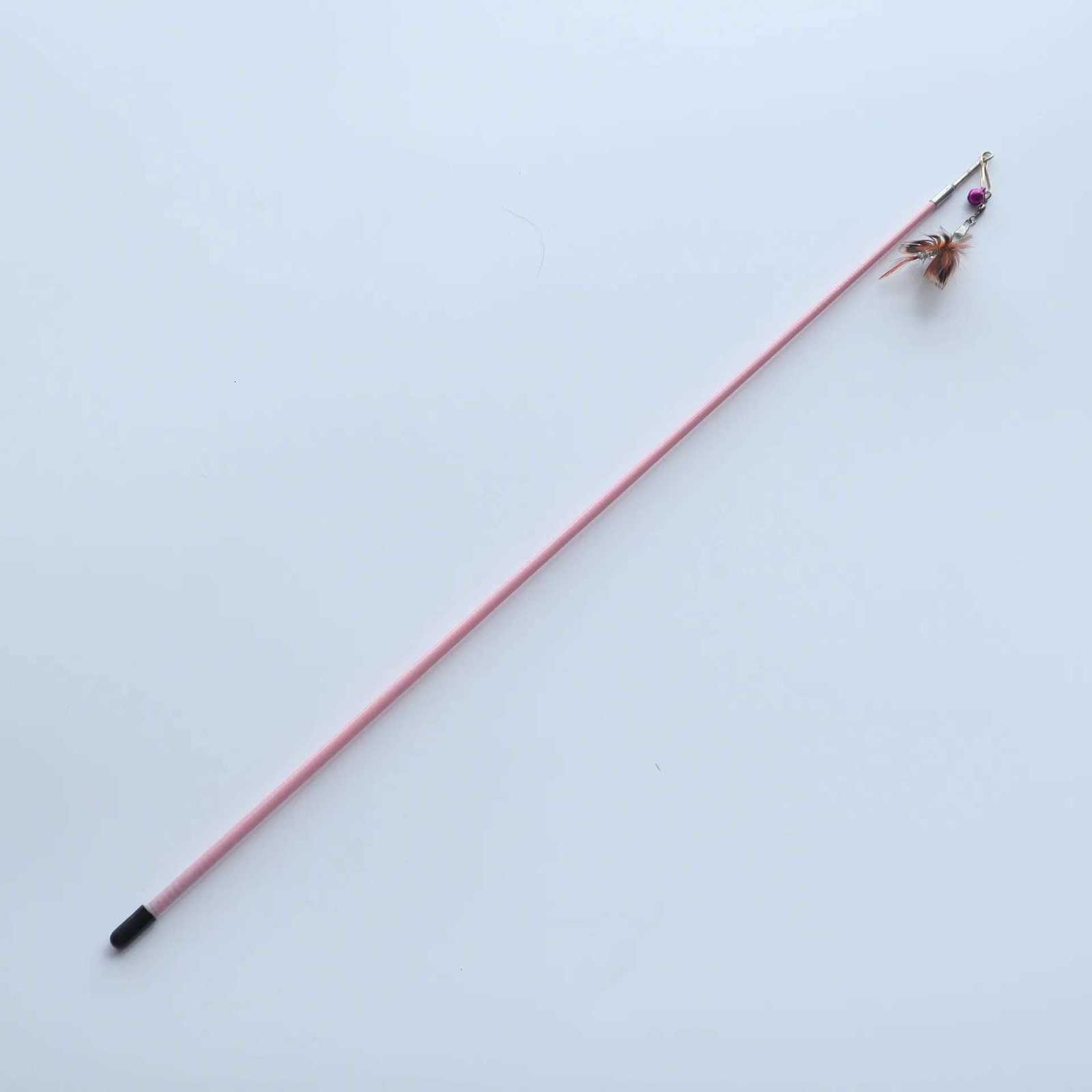 2pcs/3pcs Random Bug Funny Cat Stick Retractable Toy Feather Rod Teaser Pet Toy M251209