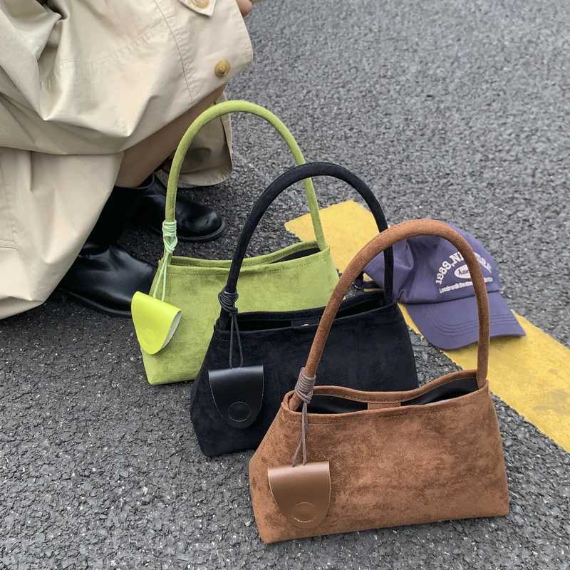 LEFTSIDE Wen Small PU Leather Armpit Bag 2025 Winter Brand Underarm Shoder Bag Luxury Designer Handbags and Purses Y251209