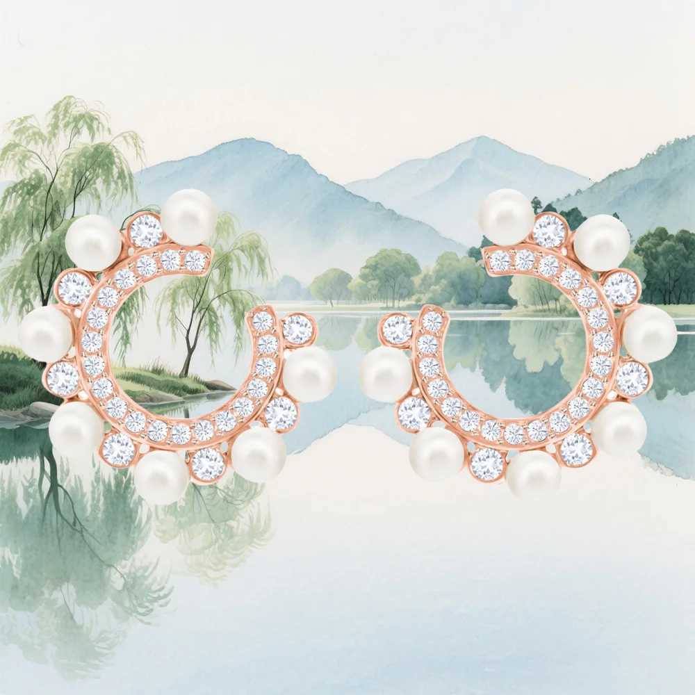Womens Earrings Niche Design Fashionable Suitable for Gift Giving and Daily Wear K251209 H260129