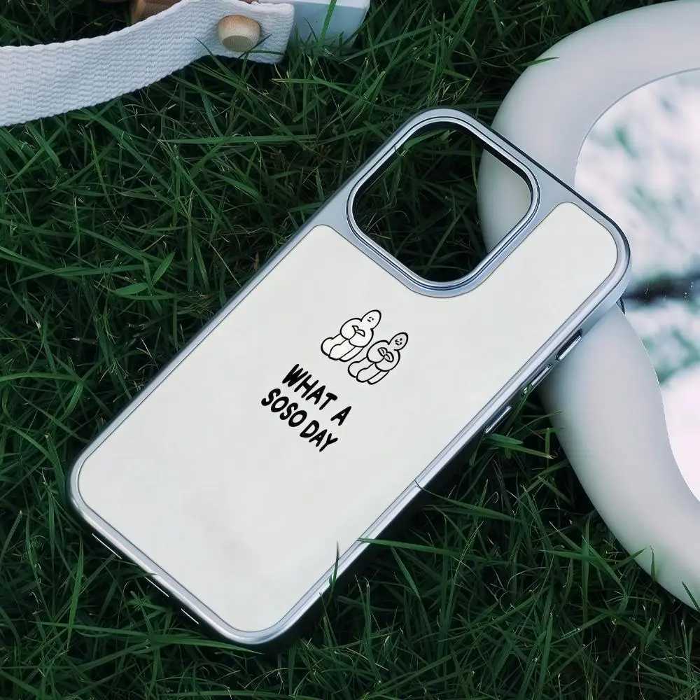 Black Graffiti Phone Case For IPhone17 16 15 14 13 12Plus Pro Max Case Advanced Carbon Fiber Black Frame Acrylic Case C251209