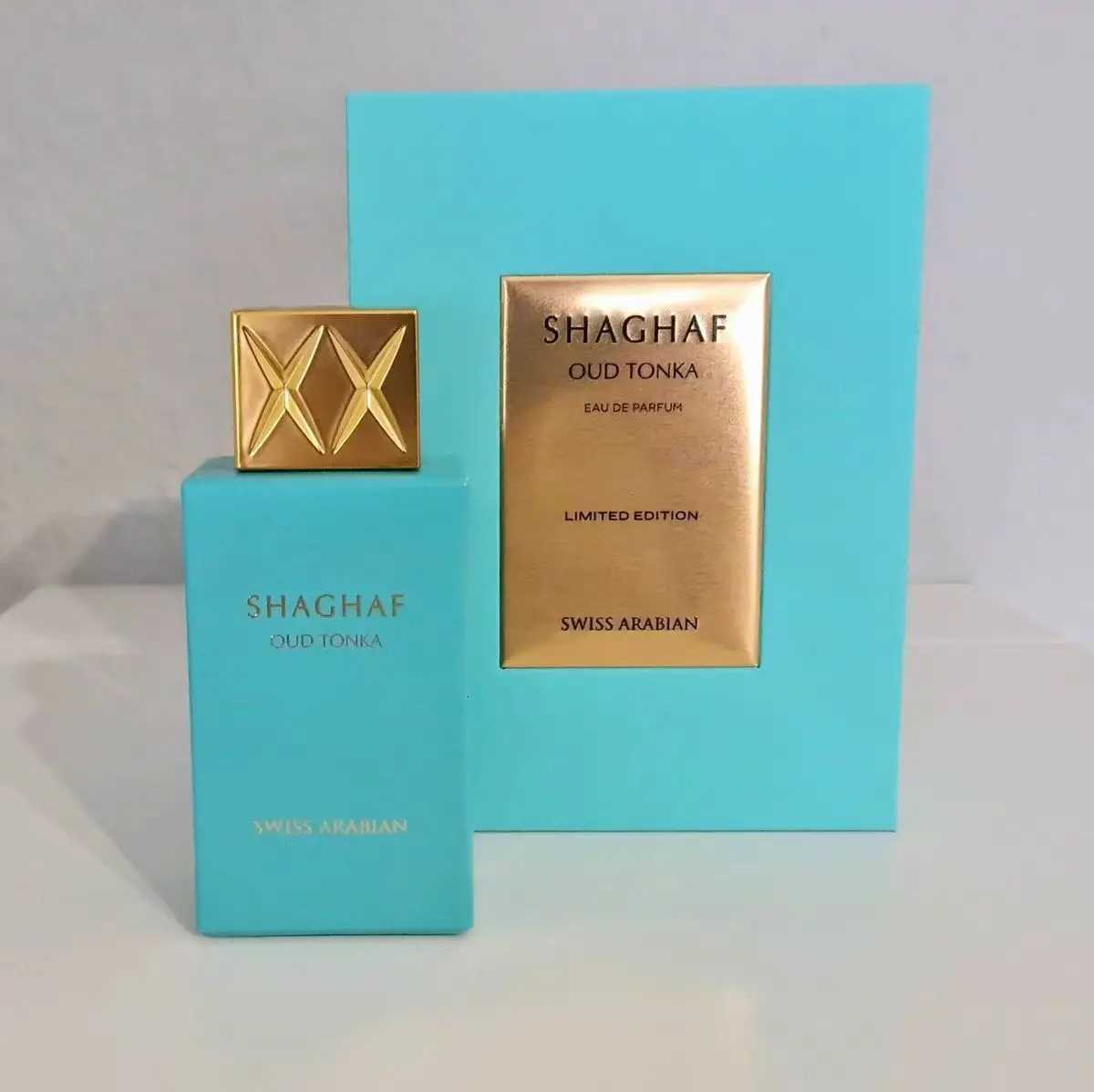 Swiss Arabian Shaghaf Oud Tonka perfume 75ml collides with the wood tone and each spray is a luxury smell feastT251209