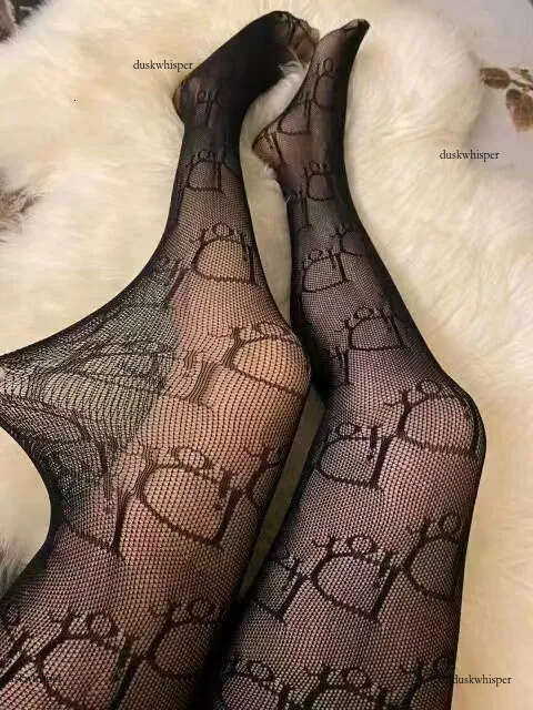 gg designer womens g tights Sexy Long Stockings for women socks Lace Stocking Letters Pattern Fashion Thin Lace Mesh Tights Soft Breathable outdoor sexy socks 69f