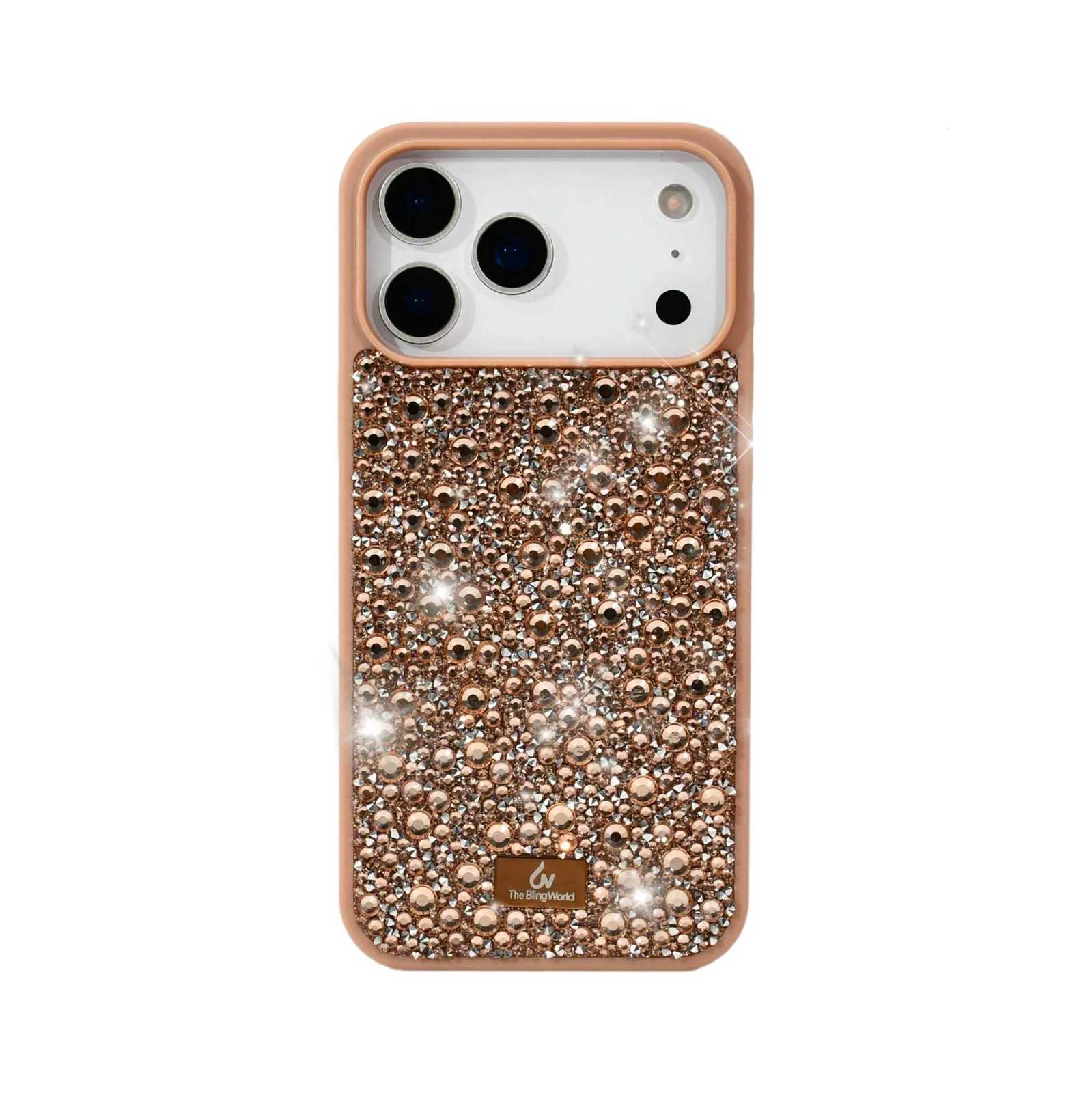 Premium 3D Crystal Stone For Iphone 17 Pro Max 17 Air 17 Pro 17 Luxury Glitter Diamond Phone Case TPU Soft Bezel Shockproof Case C251209