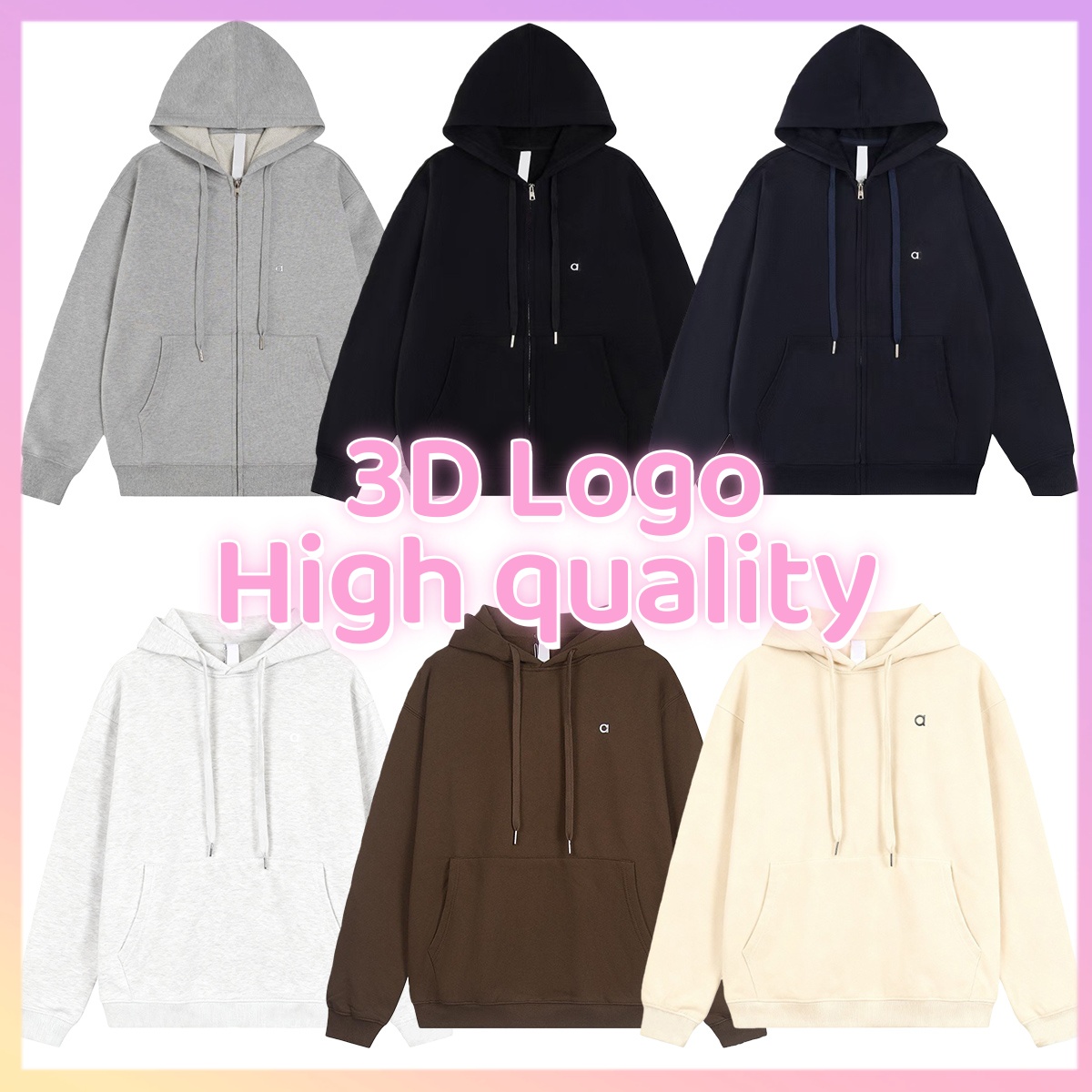 Yoga Outft Suits Autumn Winter desinger hoodie essential tracksuit High quality Women Yoga Casual Lettering Clothes Set Unisex Oversized Sweatshirt