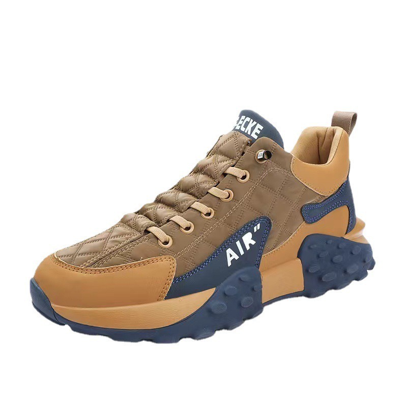 Designer shoes 2025 Spring and Autumn New Mens Thick soled Running Shoes Fashion Trend Versatile Breathable Sports Shoes