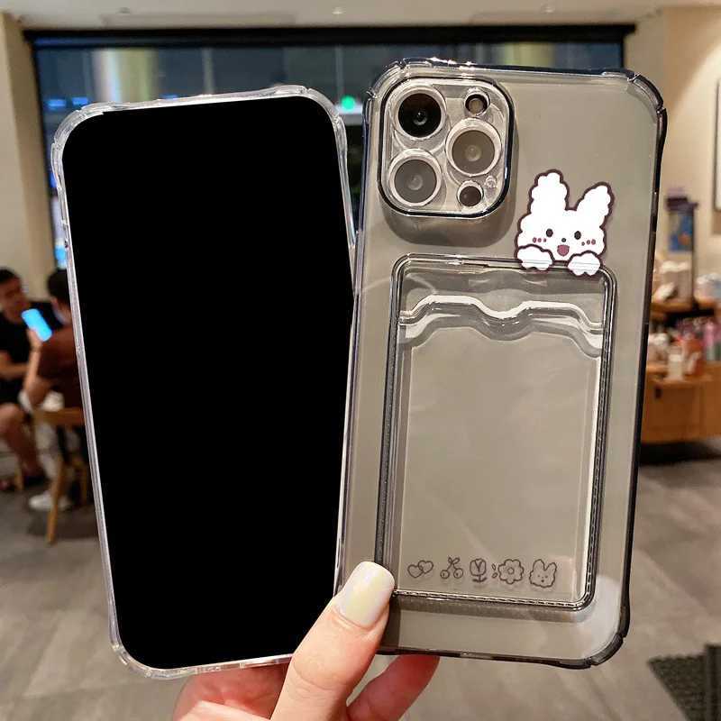 Card Holder Wallet Phone Case For iPhone 11 Case iPhone 17 15 13 11 12 14 16 Pro Max XR X XS 8 7 Plus SE Soft Silicone Cover C251209