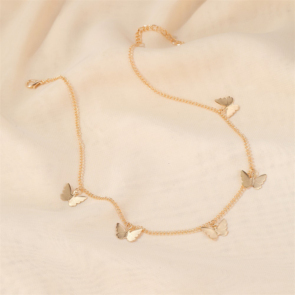 Luxury Short Necklace Simple Sweet Single Free free shipping Shipping Layer Women's Designer designer Collarbone Chain