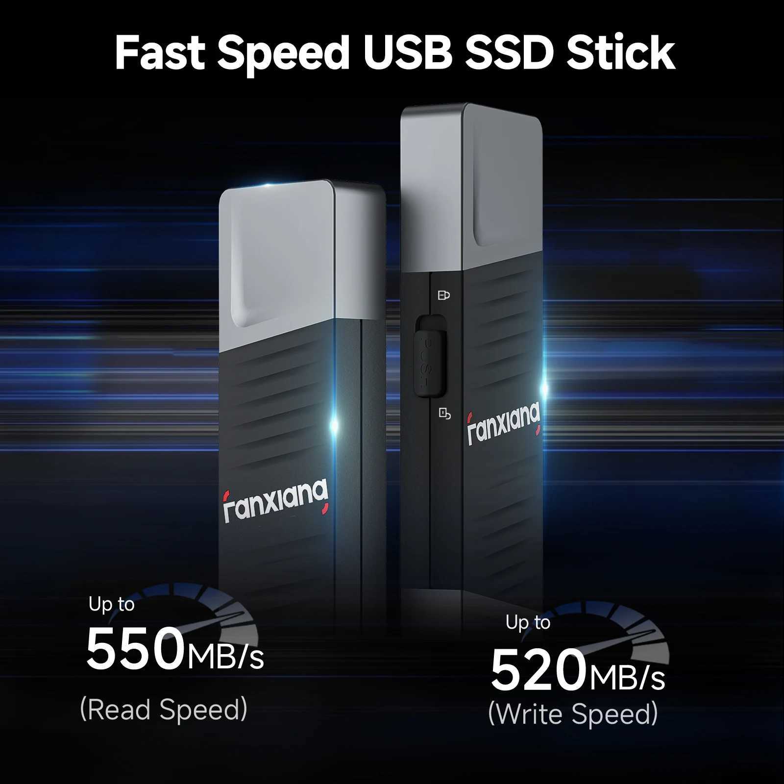 Fanxiang FF397 550MB/s USB Flash Drive With Write Protect Button 512GB 1TB High Speed Solid State Pen Drive For Laptop Phone PC C251209