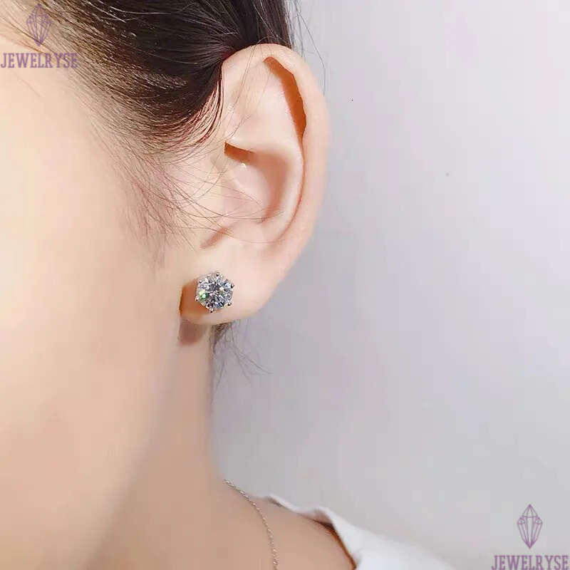 fashion classic shining crystal stud earrings silver cz zircon bling diamond earings earring ear rings jewelry for women