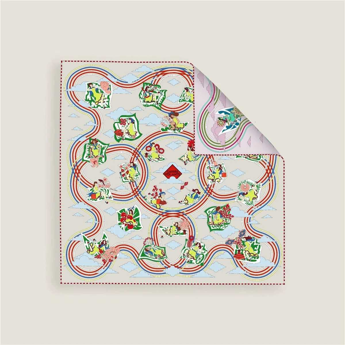 Luxury 2025 New Two-sided Fashion Elegent Shawl Square Scarf For Women Twill Print Headband Hijab Neckerchief Female Head Wraps Bandana Y251208