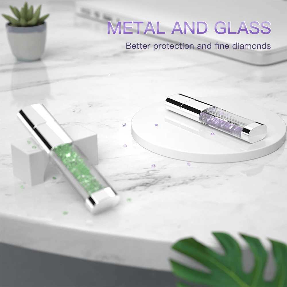 Usb flash drive Crystal Diamond pendrive 32gb 64gb 128GB new TECHKEY memory stick pen drive 8GB 16GB usb special gif C251209