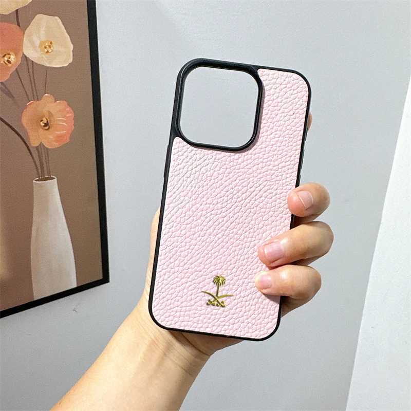 Luxury business Litchi grain leather Case Couple for iPhone 15 14 Phone Cover 13 12 11 Pro MAX Hard Cover Shockproof Back Funda C251209