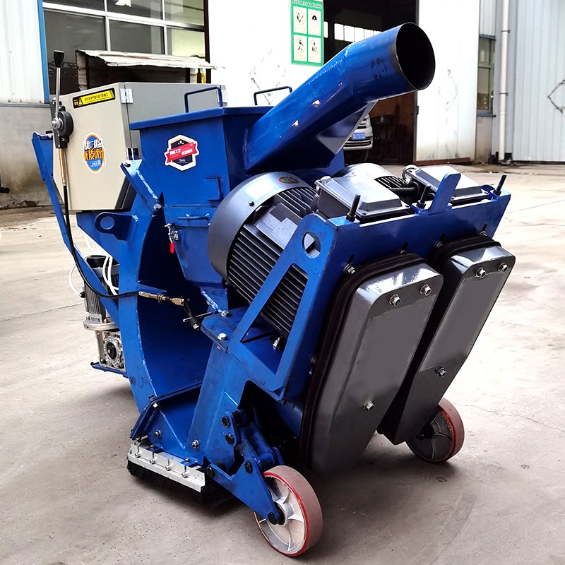 High-Speed Automatic Shot Blaster | Designed for Concrete Pavement, Industrial Floors & Sand Roads