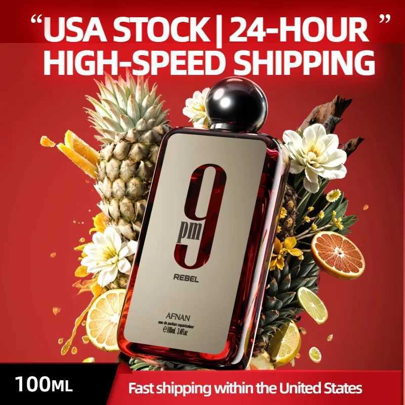Original Afnan 9PM Eau de Parfum Inspired Luxury Fragrance for Men Sweet Vanilla Amber Scent Long Lasting Niche PerfumeT251209